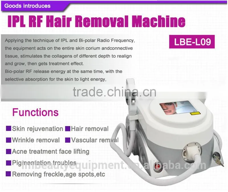mini home ipl hair removal machine with best hair removal cream