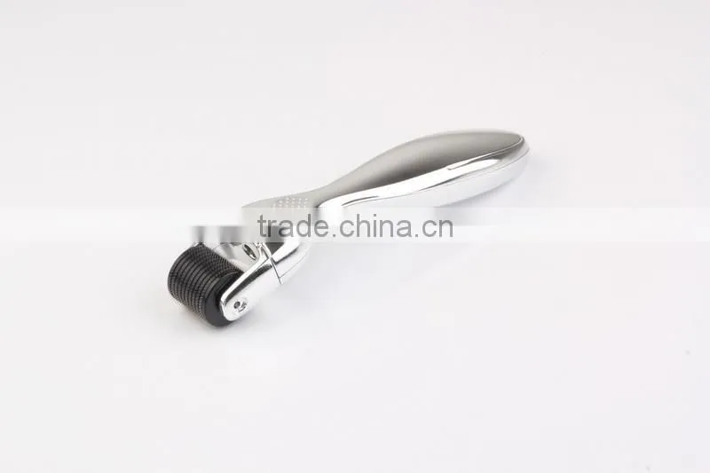 Golden Handle 600 Titanium Micro Needling Derma Roller Skin Rejuvenation
