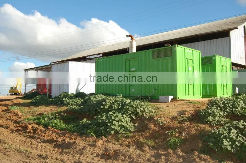 200kw Oil field gas/Natural gas generator with CHP