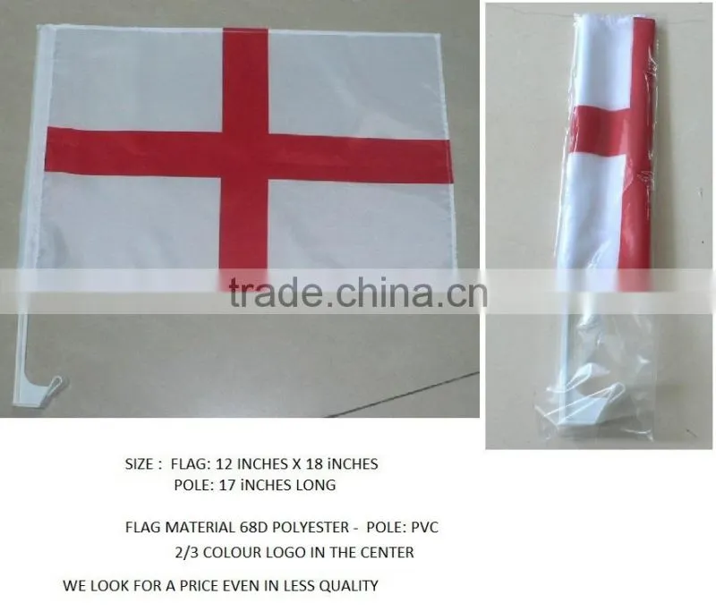 Promotional Custom Car Window Flag Holders