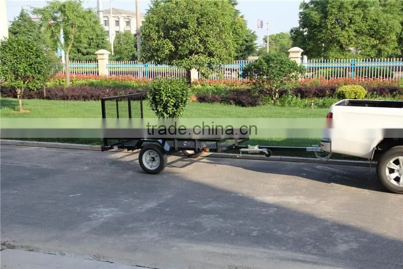 10x5 high quality power coated Landscape ATV trailers for sales