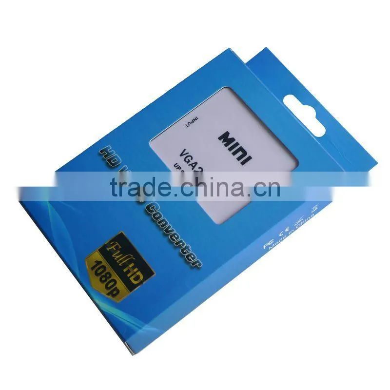 Mini VGA to HDMI Up Scaler 1080P Converter