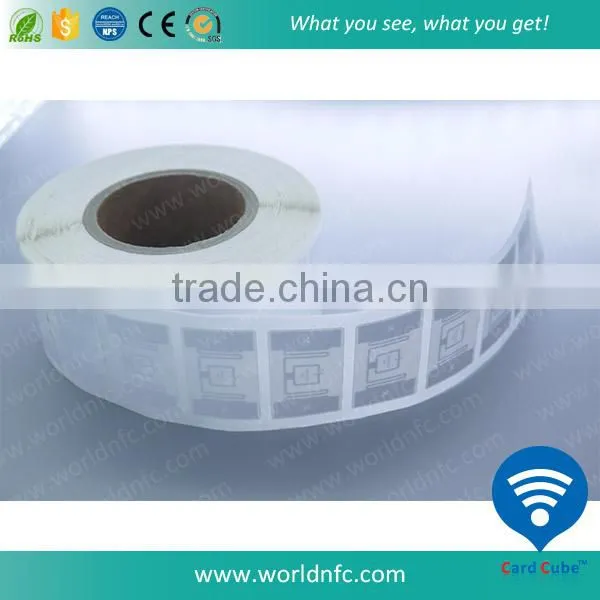 UHF 860~960MHz Monza 4D RFID Inlay for Inventory / Library Books Management