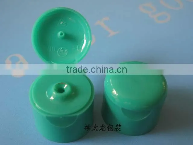 plastic flip top bottle caps