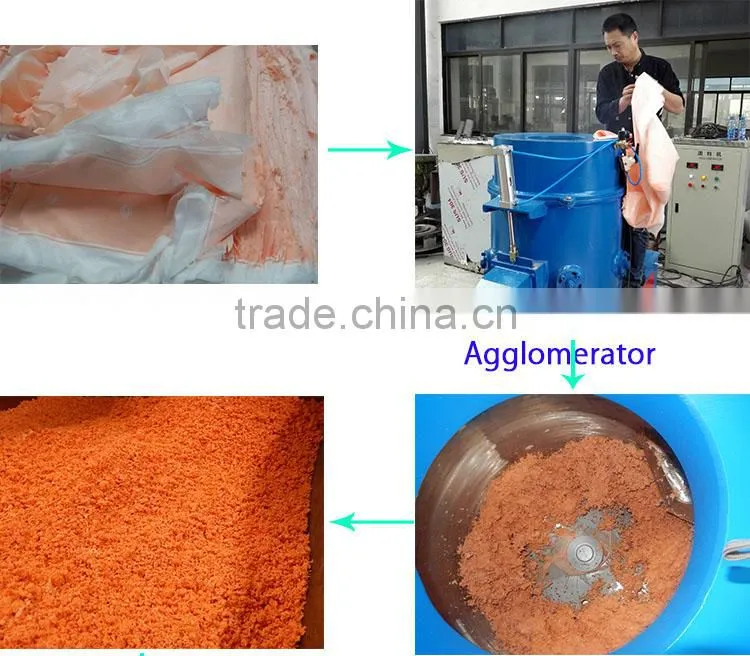 non woven fabric agglomerator machine