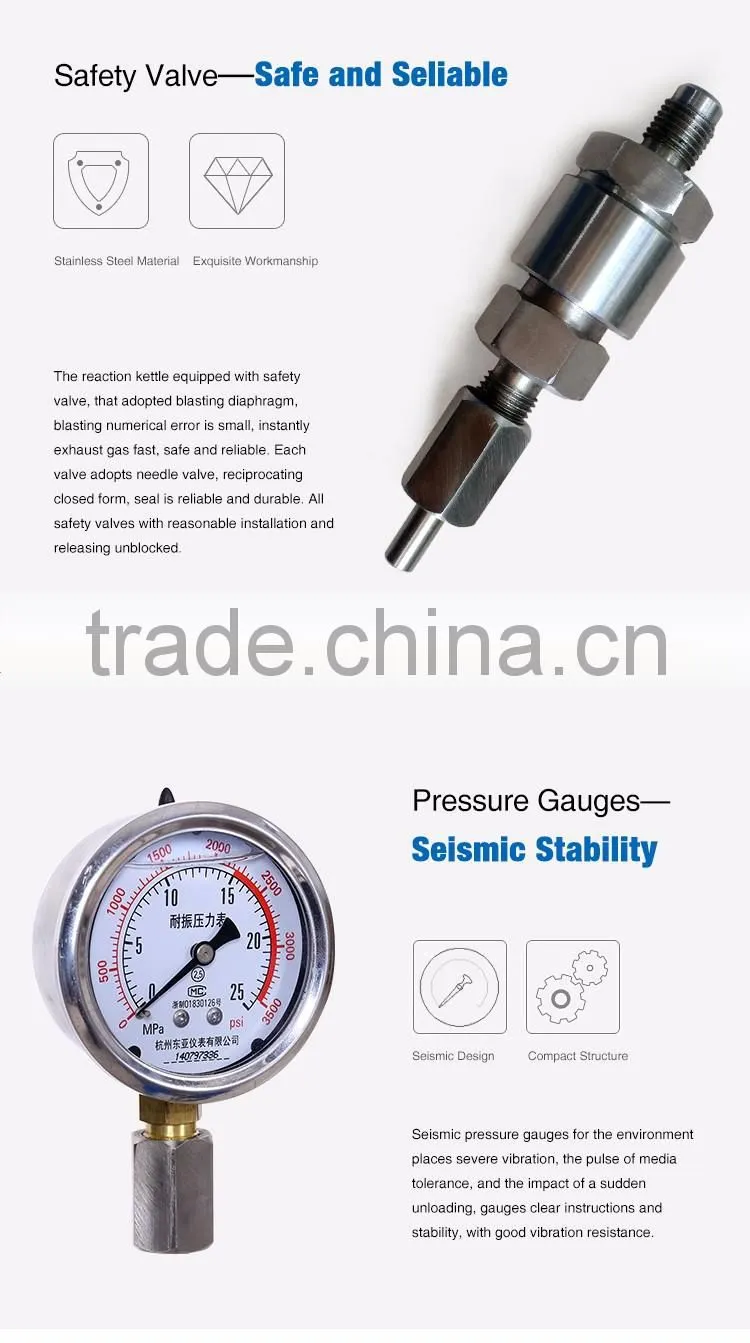 KD Small High Pressure Reactor Titanium Autoclave