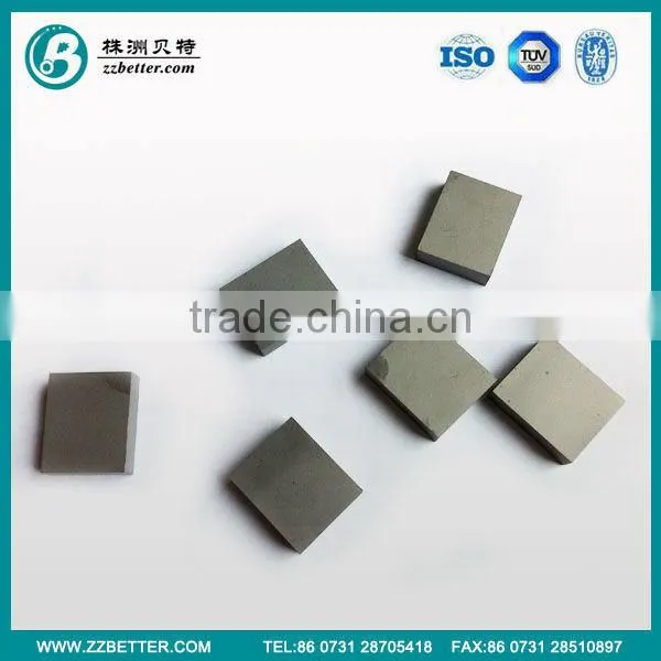 Square tungsten alloy plate for counter weight