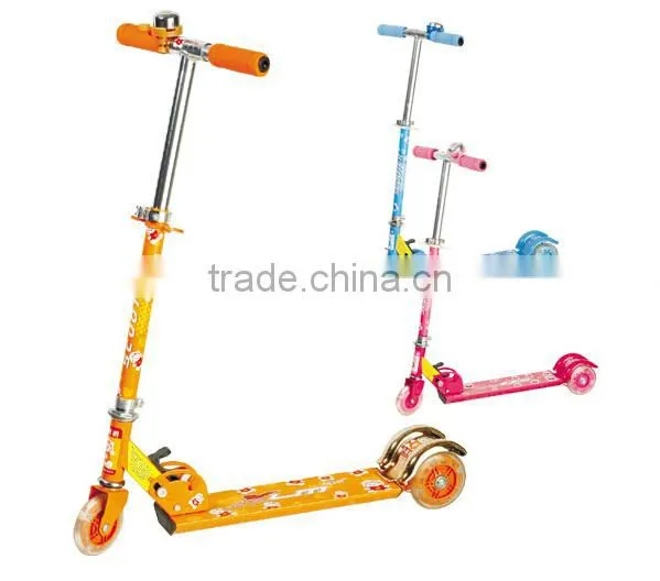 full aluminum laser wheel kick scooter for children