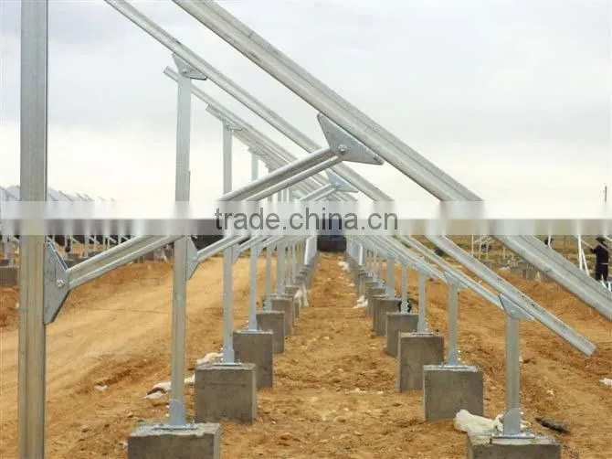 concrete base Solar panel mounting kit