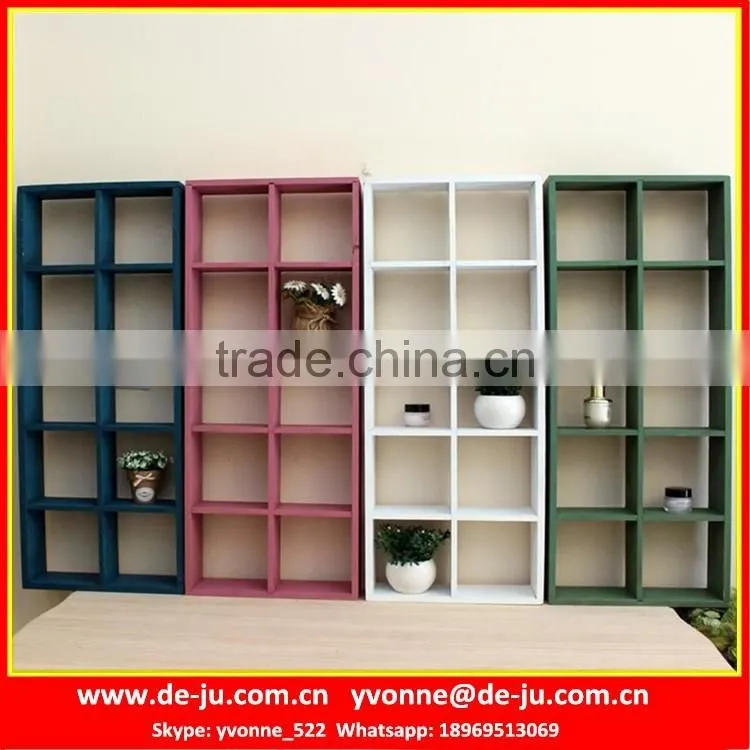 Flower Pot Wooden Organizer