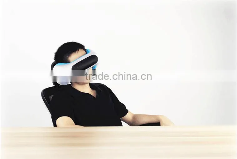 Round Portable Neck Pillow For Lunch Break/Travelling/ Neck Massage Music Pillow