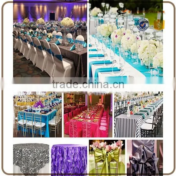 wedding elegant purplesatin table runner for wedding decoration