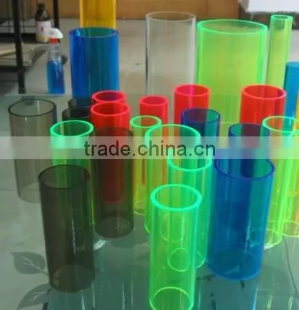 High transparent acrylic tube/Cast or Extruded Acrylic Tubes