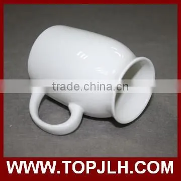 2017 new listed white ceramic milk cups