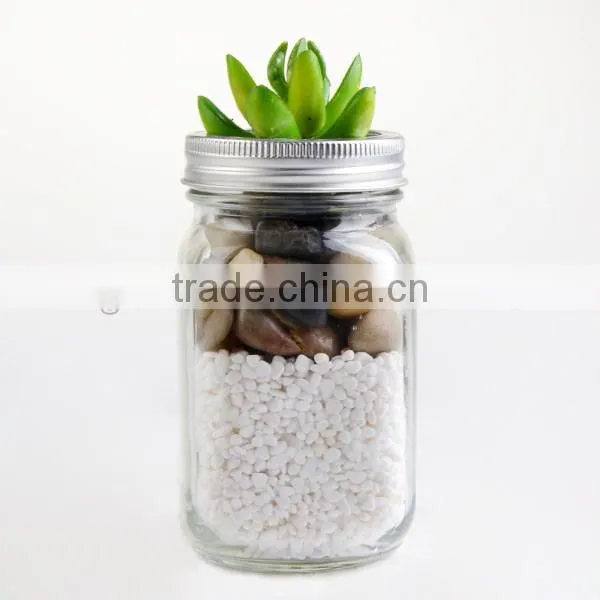 high quality glass vases for home decoration glass mason jar