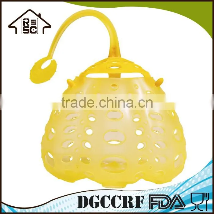 FDA/FLGB Approved Silicone Food Pod Cooking Basket and Strainer