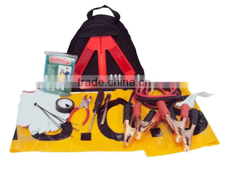 Auto safety kit triangle bag