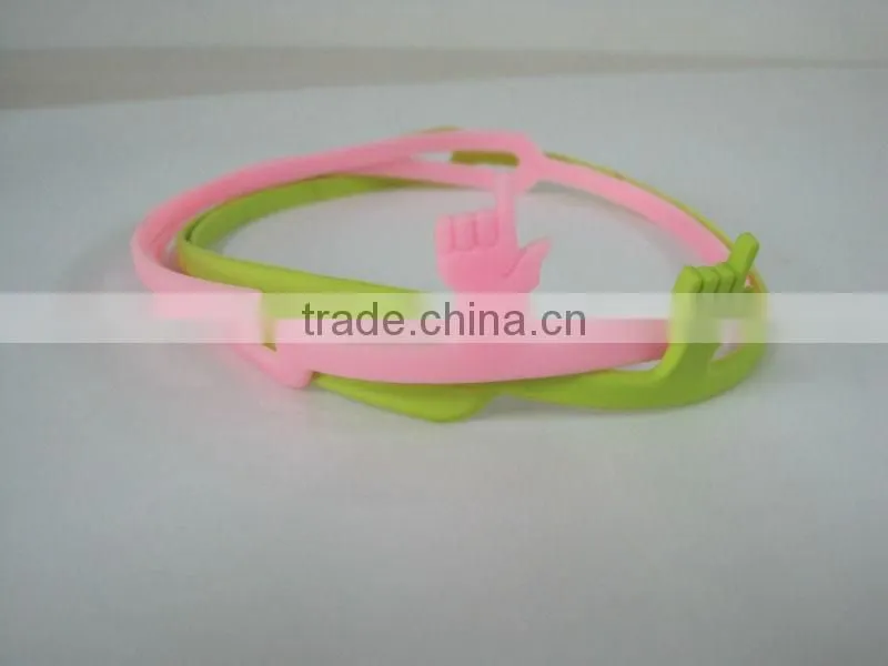new design hot sell silicone 3d christmas bookmarks