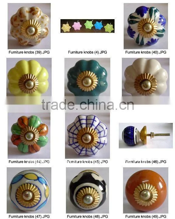 ceramic furniture knobs