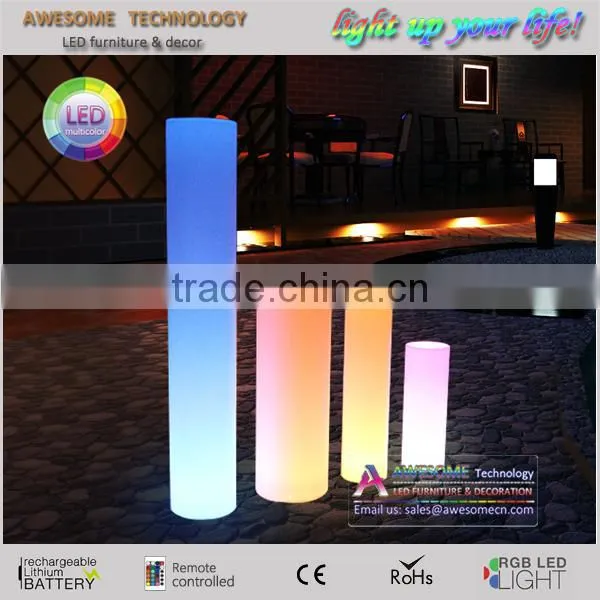waterproof outdoor led decorative pillar / LED wedding supplies