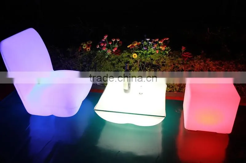 Led Plastic Table with light YM-LT60507
