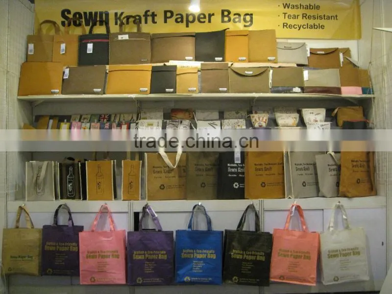 Recycled PP woven laminated craft bag