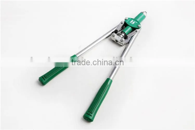 Professional hand riveter gun with plastic handle hand rivets