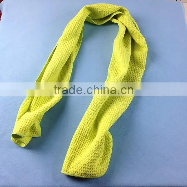 ultra absorbent soft fibre waffle wafle sport towel