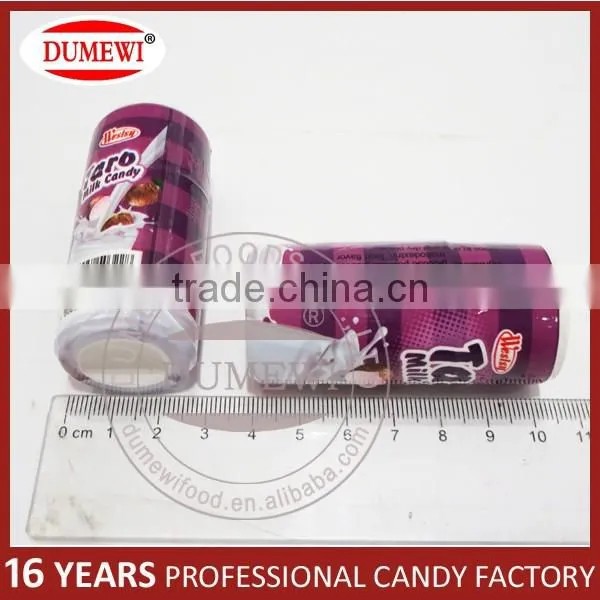 Bottle With Taro Flavored Pressed Sweets Glucose Candy
