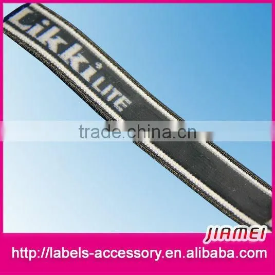 Custom underwear elastic band woven jacquard webbing