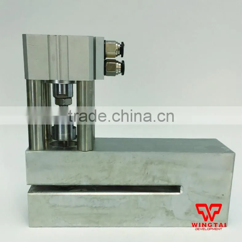 Pneumatic Portable Hole Punch machine For Plastic Bag Small Straight Hole