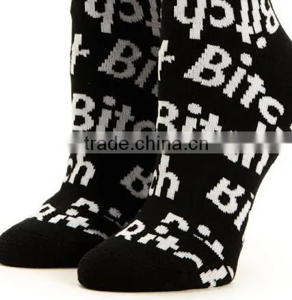 Man tube winter custom thick knit sock