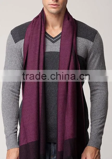 Manufacturers of men's long stylish design cashmere scarf