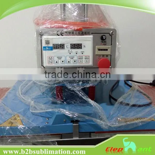 Automatic pneumatic rhinestone heat press machine for t shirt 60*80cm