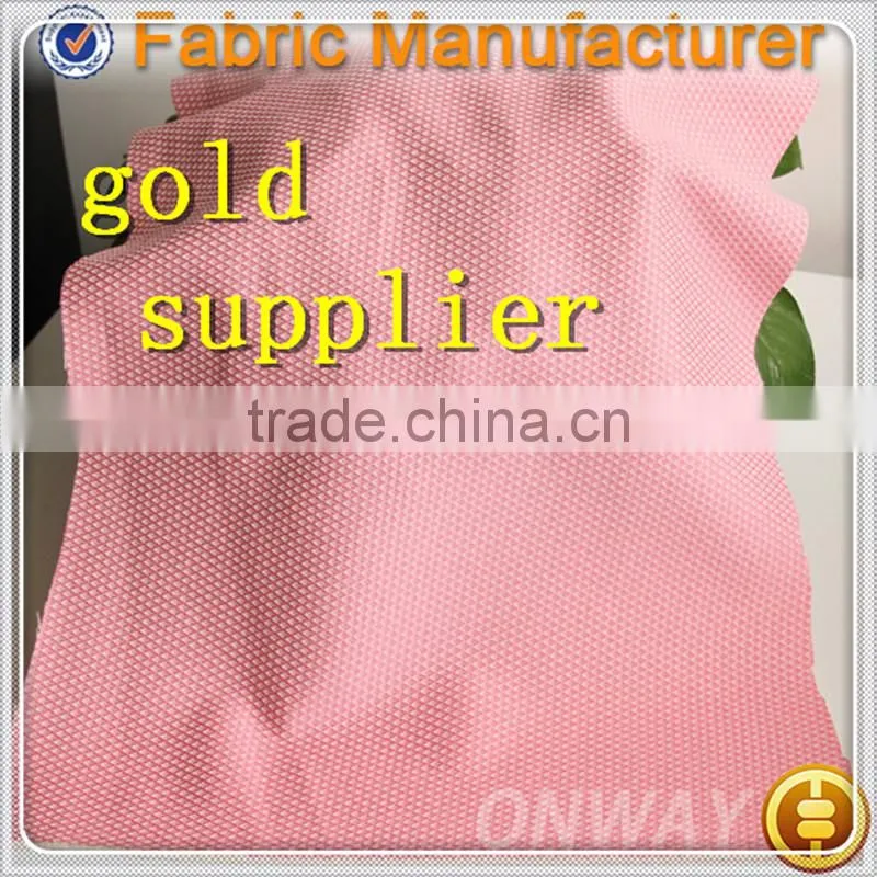 Onway crocheted cotton lace fabric for women suits