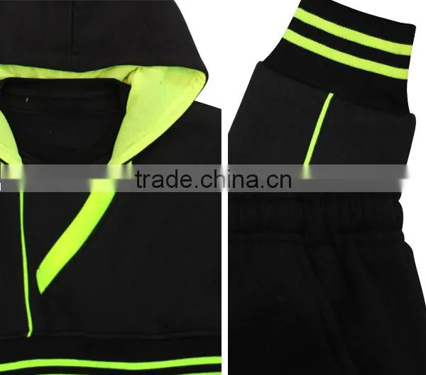 Hot Selling Promotion Cheap Bulk Wholesale Men Fleece Hoody Tracksuit Sportswear Sets Pullover Custom Logo