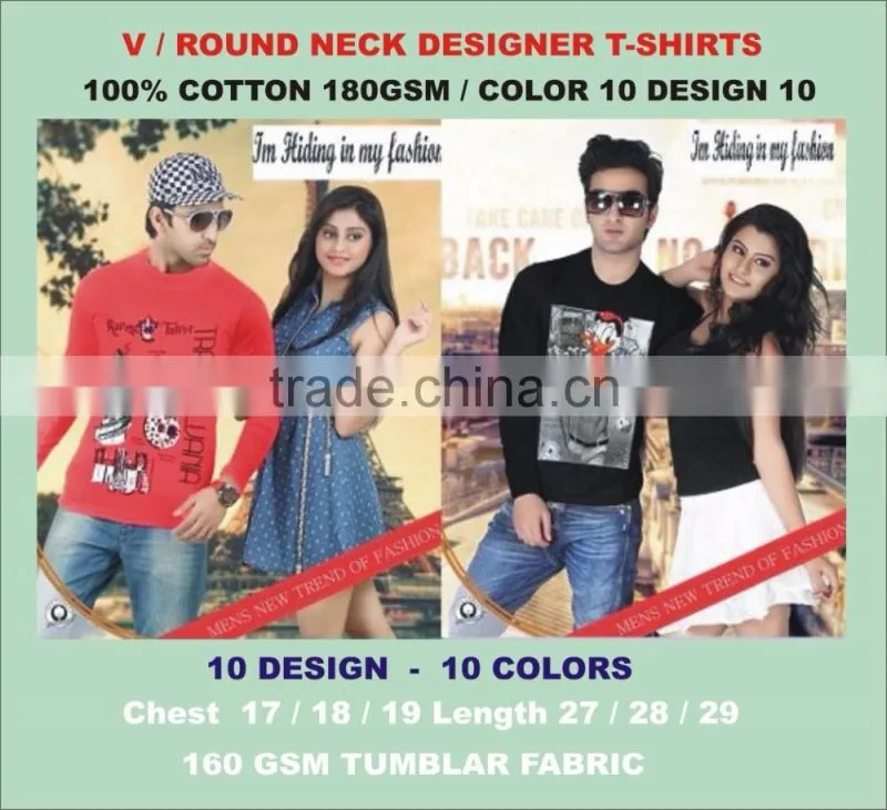 Long Sleeves Cotton T-Shirts new designs
