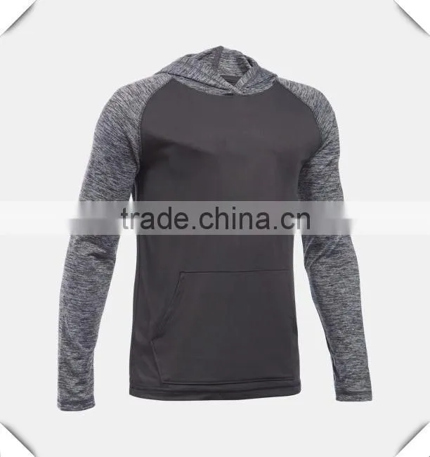New Design Mens Lightweight Pullover Hoodie Contrast Long Sleeve Hoodie T Shirt Outdoor Performance Hoodie Jacket Sports wear