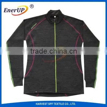 Wool/PP Thermal Long Sleeve Cardigan For Women