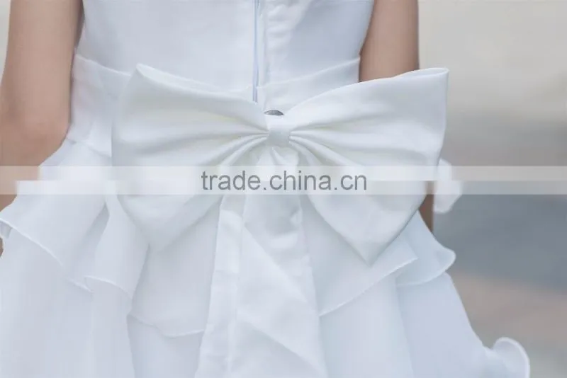 sleeveless Net fabric ball grown dress for baby girl summer dress