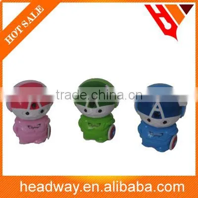 cute robot shape color manual pencil sharpener