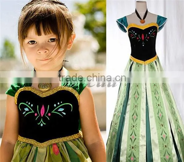 New arrival Mermaid dress for girls Mermaid costume girls dress wholesale