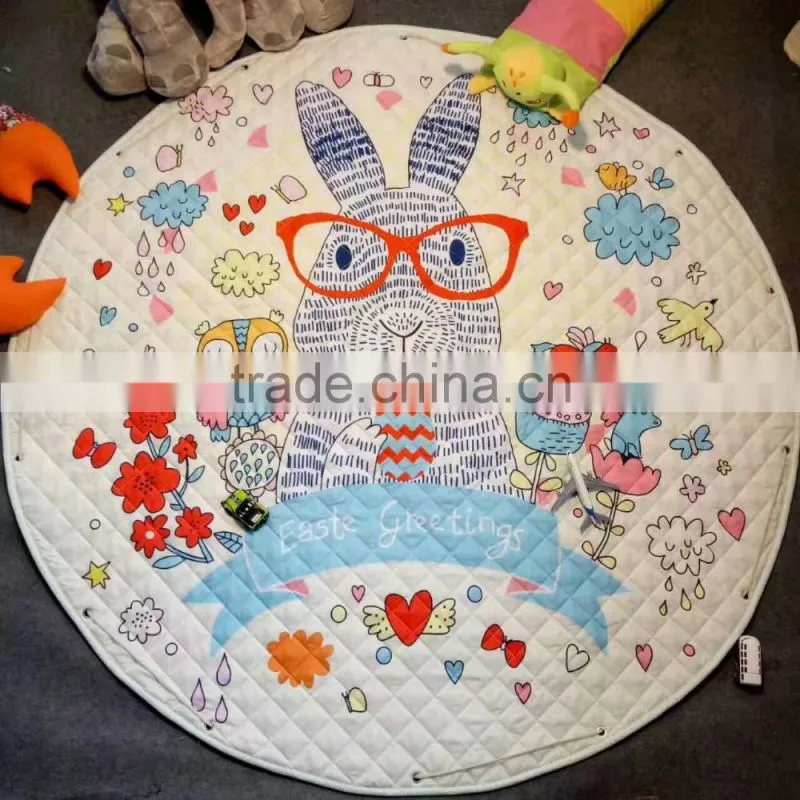 portable playmat and toy storage bag