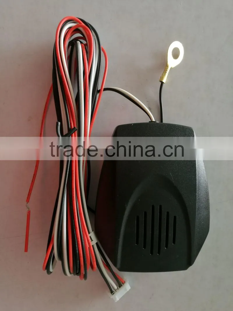 Human speaking LED parking sensor with 4 rear sensors and display with Switch