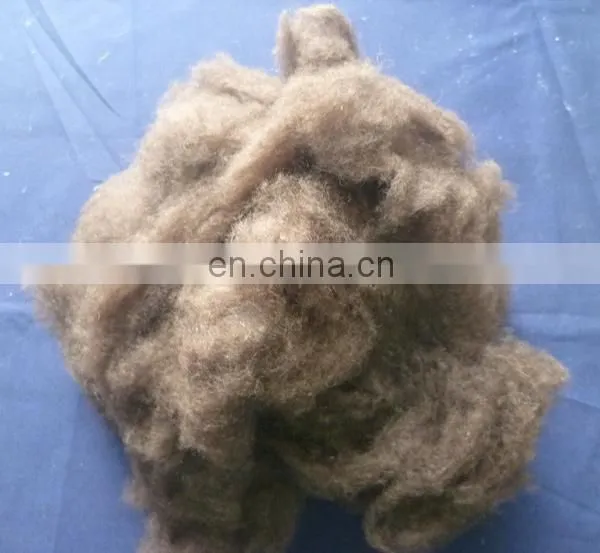 yak wool manufacturer, dehaired Tibet yak wool brown 19.0mic 26mm