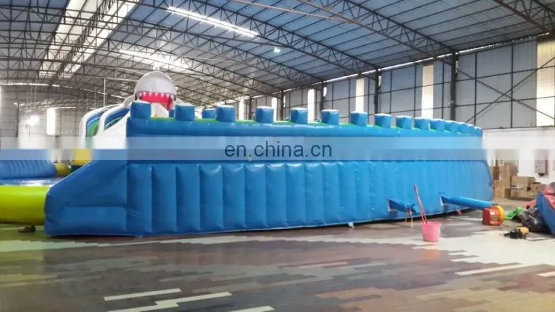 inflatable floating water park