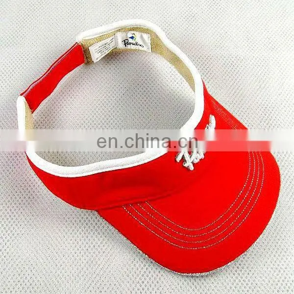 100% Cotton Sport Sun Visor
