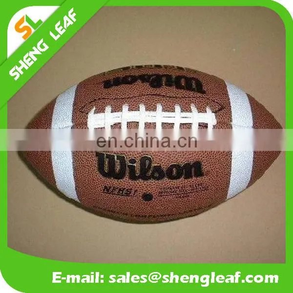 Custom printed soft leather rugby ball