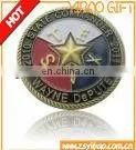 promotion gifts army coins,die struck cast coins,Plated gold siliver coins