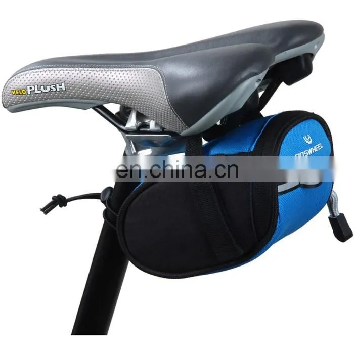 2016 New arrive Blue plastic Cycling Bicycle Bike Tail Pouch Seat Saddle Bag/bike seat bag